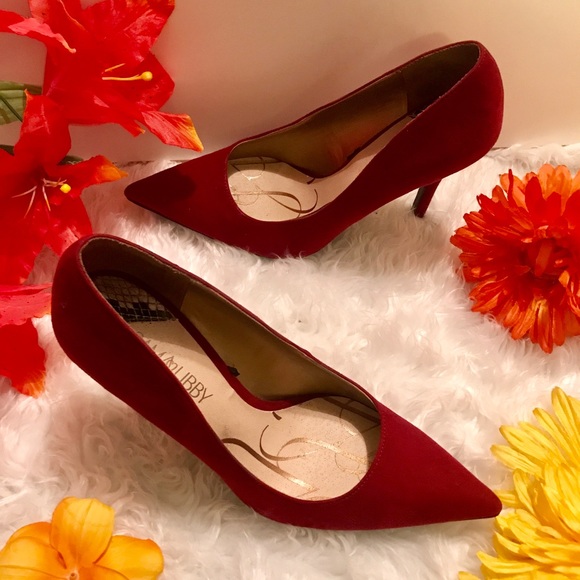 Sam & Libby Shoes - Sam & Libby Suede Heels